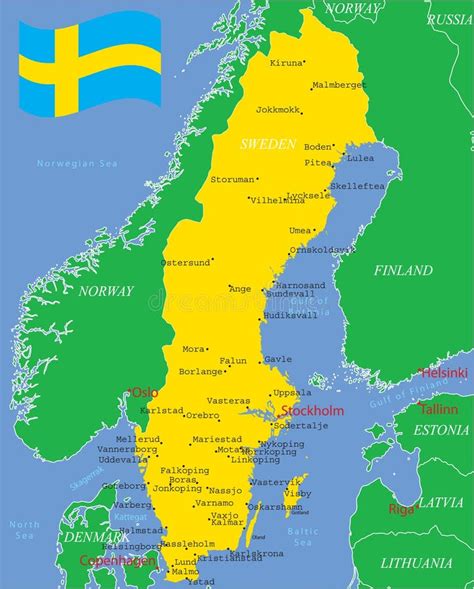 major cities in sweden.